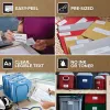 Etiqueta autoadhesiva para impresora DYMO 2177565 blanca troquelada 10,2x21 cm