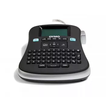 Impresora de etiquetas de sobremesa DYMO LabelManager | 210D+ impresora de etiquetas portátil multiusos fácil de usar teclas inteligentes One-Touch teclado QWERTZ pantalla grande para organización en el hogar y la oficina (enchufe EU)