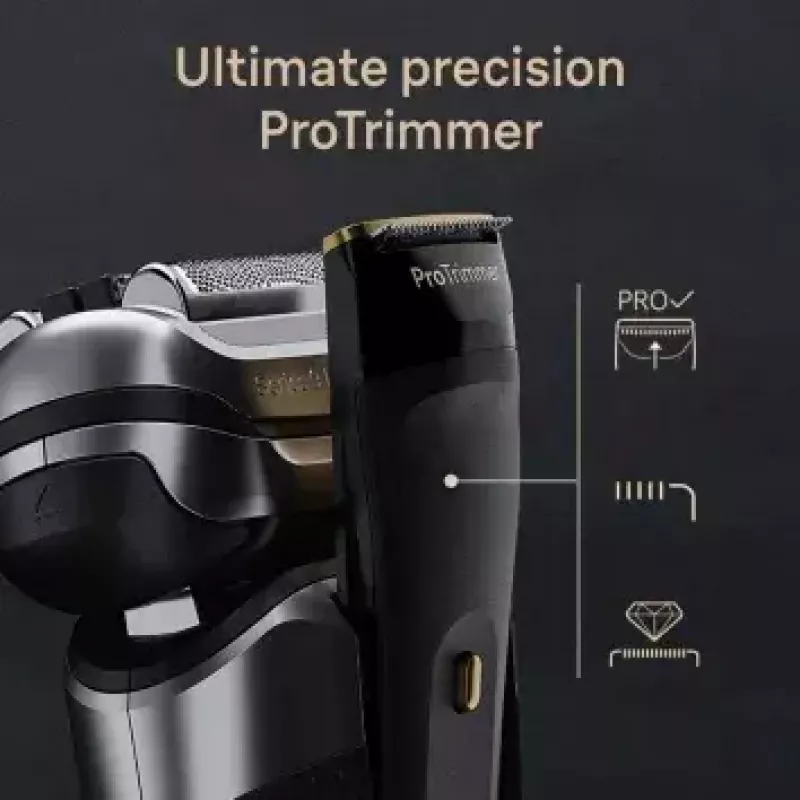 Braun Series 9 Pro+ 9525s afeitadora en húmedo y en seco afeitadora de láminas recortadora metálico