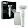Depiladora Braun Silk-épil 9 9-011 40 pinzas plata blanco