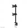 Brazo de monitor Neomounts FPMA-D700DV 10-27 pulgadas, pinza, 6 kg, 25,4 cm (10 pulgadas), 68,6 cm (27 pulgadas), 100 x 100 mm, negro