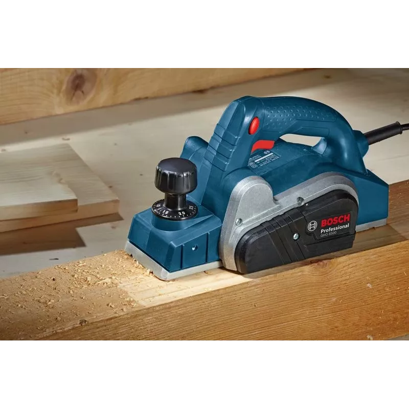 Cepillo Bosch GHO 6500 negro, azul, metalizado 16500 RPM 650 W
