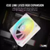 Ventilador Corsair iCUE LINK LX120 RGB 12 cm blanco 400-2400 RPM
