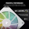 Ventilador Corsair iCUE LINK LX120 RGB 12 cm blanco 400-2400 RPM