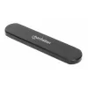 Carcasa SSD Manhattan M.2 NVMe SATA USB-C USB-A 10 Gbps negra