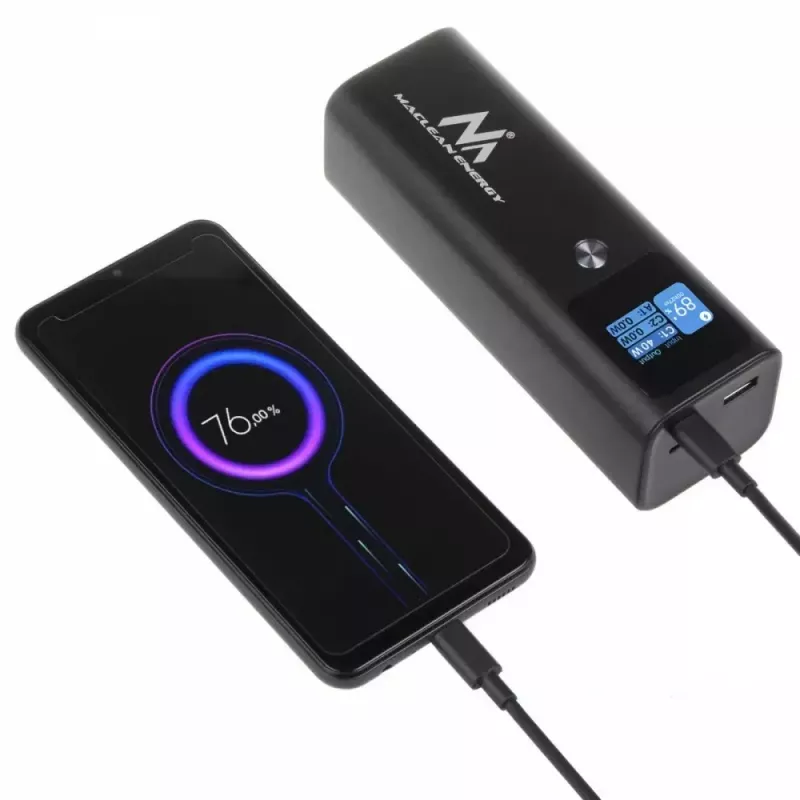 Batería portátil Maclean MCE335, 24600 mAh
