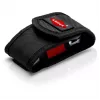 Knipex 00 20 72 V04 XS juego de minialicates, 2 piezas, con funda para cinturón, cromo-vanadio, negro