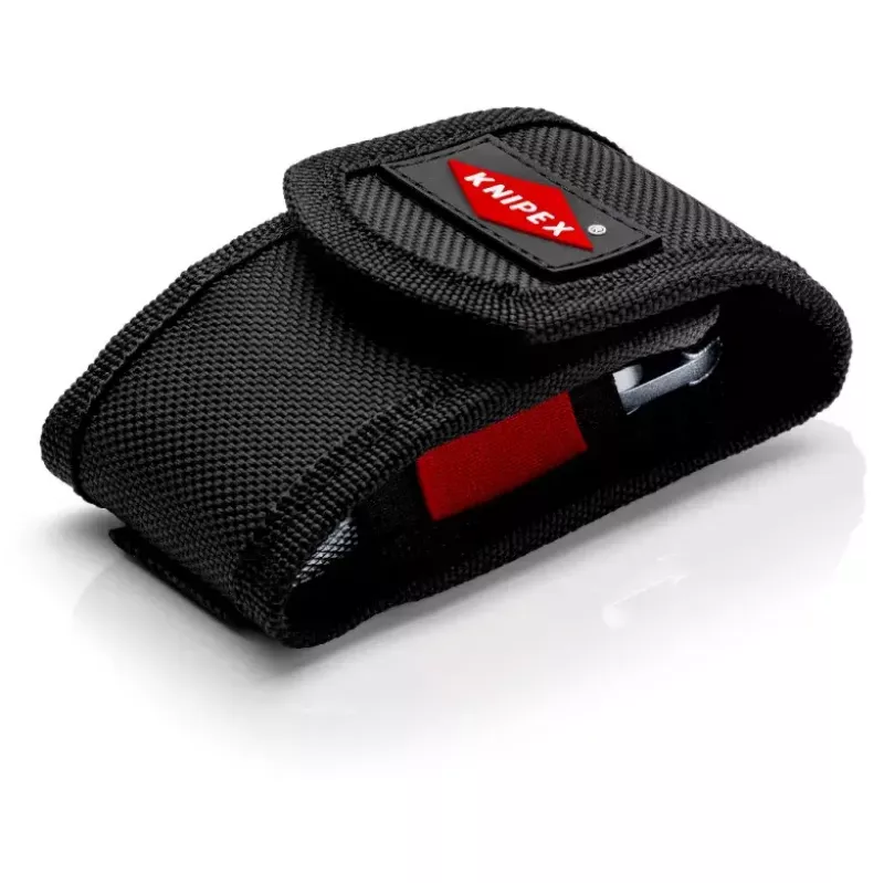 Knipex 00 20 72 V04 XS juego de minialicates, 2 piezas, con funda para cinturón, cromo-vanadio, negro