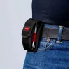 Knipex 00 20 72 V04 XS juego de minialicates, 2 piezas, con funda para cinturón, cromo-vanadio, negro