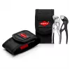 Knipex 00 20 72 V04 XS juego de minialicates, 2 piezas, con funda para cinturón, cromo-vanadio, negro