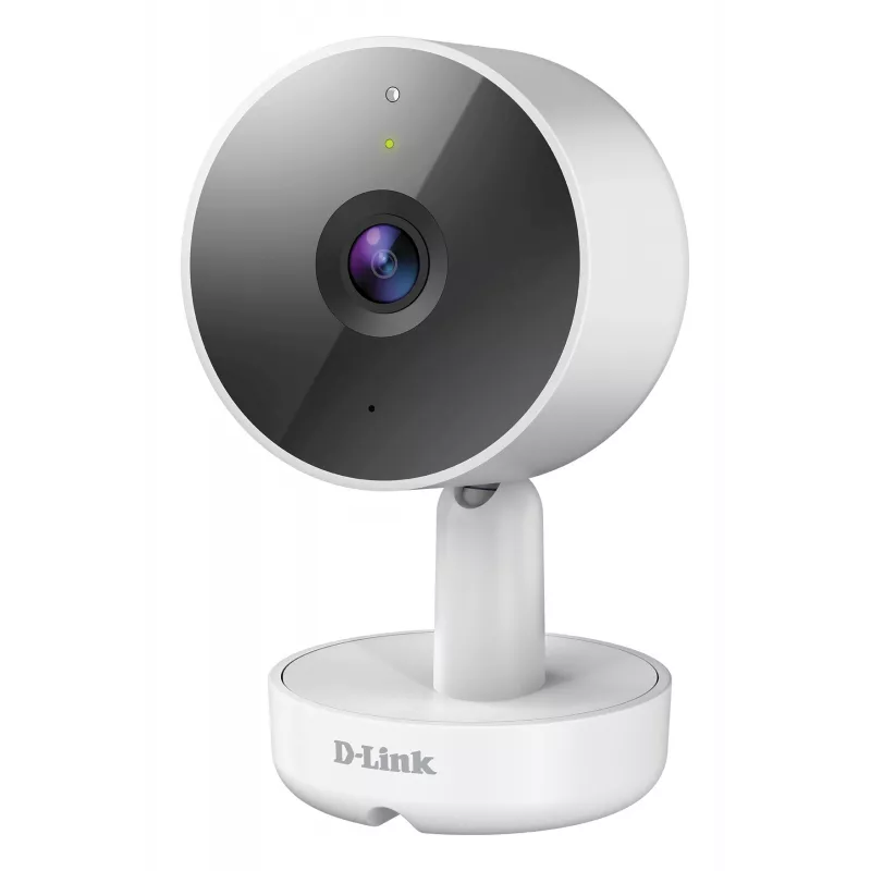 Cámara Wi-Fi interior 2K QHD D-Link DCS-8350LH, cámara de vigilancia IP, interior, con cable e inalámbrica, Amazon Alexa y Google Assistant, sobremesa, blanca
