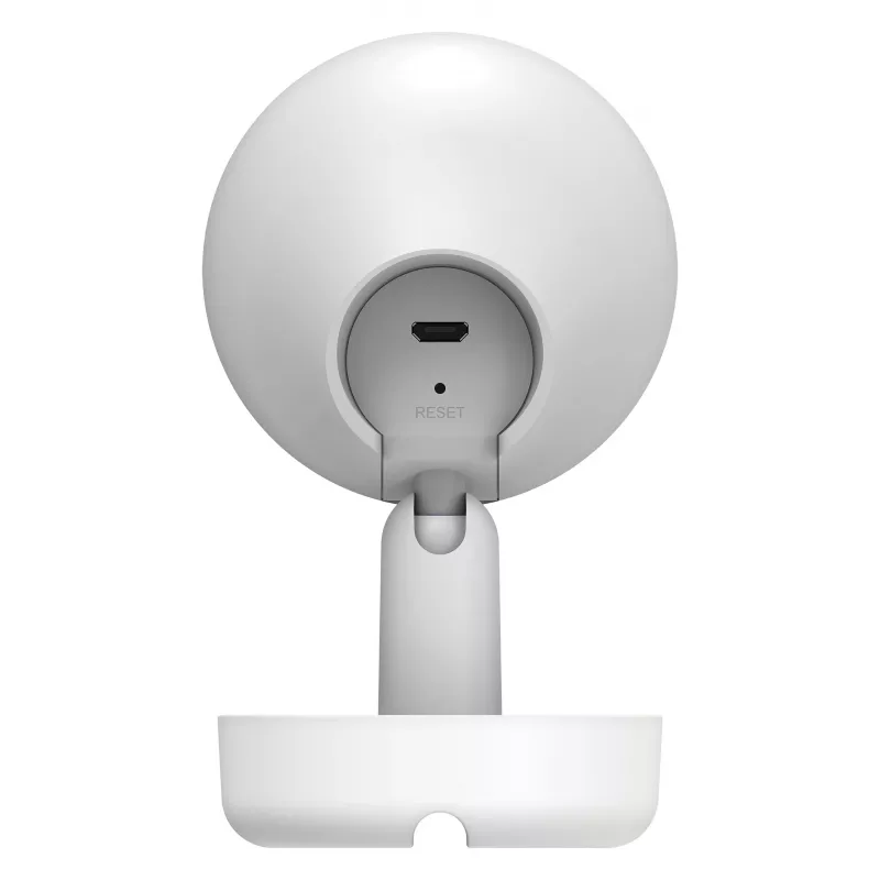 Cámara Wi-Fi interior 2K QHD D-Link DCS-8350LH, cámara de vigilancia IP, interior, con cable e inalámbrica, Amazon Alexa y Google Assistant, sobremesa, blanca
