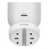 Cámara Wi-Fi interior 2K QHD D-Link DCS-8350LH, cámara de vigilancia IP, interior, con cable e inalámbrica, Amazon Alexa y Google Assistant, sobremesa, blanca