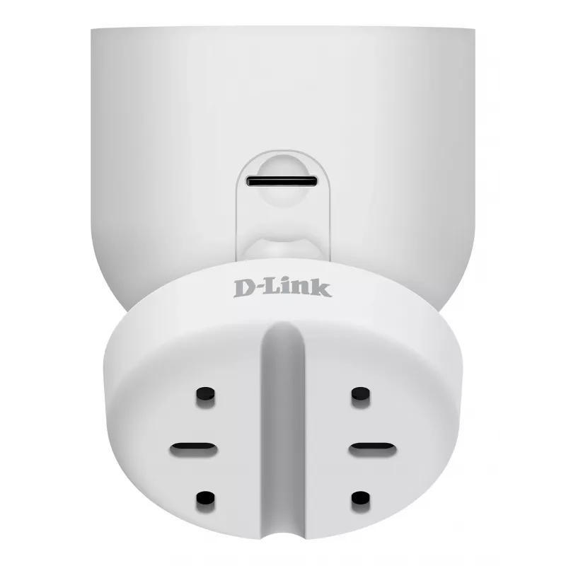 Cámara Wi-Fi interior 2K QHD D-Link DCS-8350LH, cámara de vigilancia IP, interior, con cable e inalámbrica, Amazon Alexa y Google Assistant, sobremesa, blanca