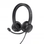Auriculares Trust HS-201 con cable diadema oficina/call center USB Type-A negros