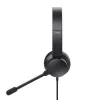 Auriculares Trust HS-201 con cable diadema oficina/call center USB Type-A negros