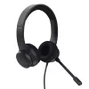 Auriculares Trust HS-260 con cable de diadema posterior oficina/call center USB Type-A negros