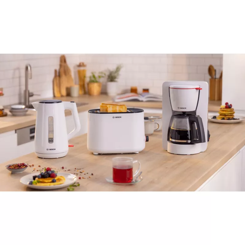 Bosch TWK1M121 hervidor eléctrico 1,7 l 2400 W blanco