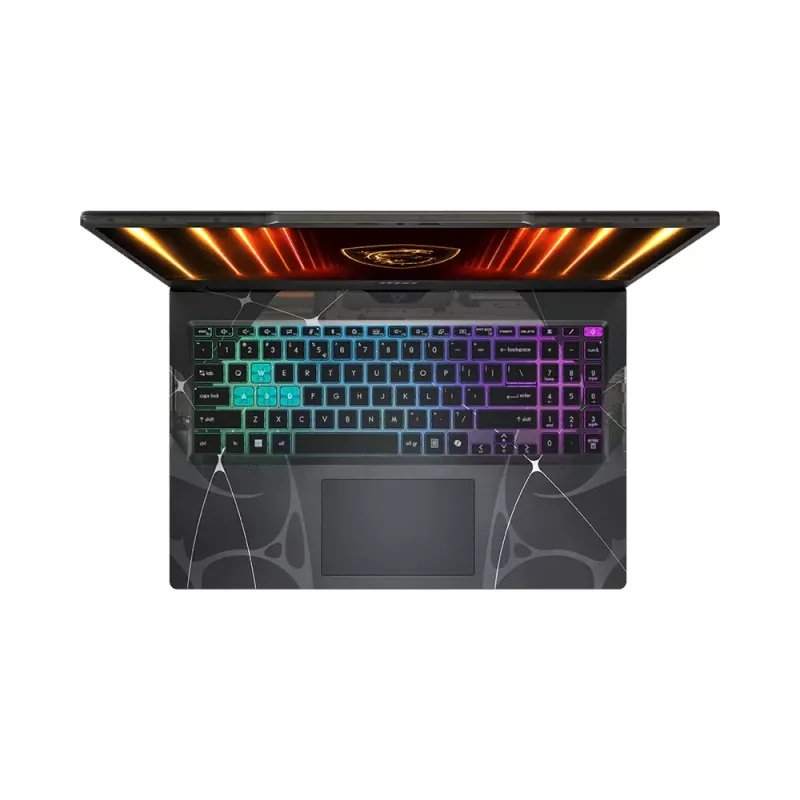 MSI Cyborg 15 B13WFKG-625XPL Intel® Core™ i5 i5-13420H portátil 39,6 cm (15,6 inch) Full HD 16 GB DDR5-SDRAM 512 GB SSD NVIDIA® GeForce RTX™ 5060 Laptop GPU Wi-Fi 6E (802.11ax) FreeDOS negro