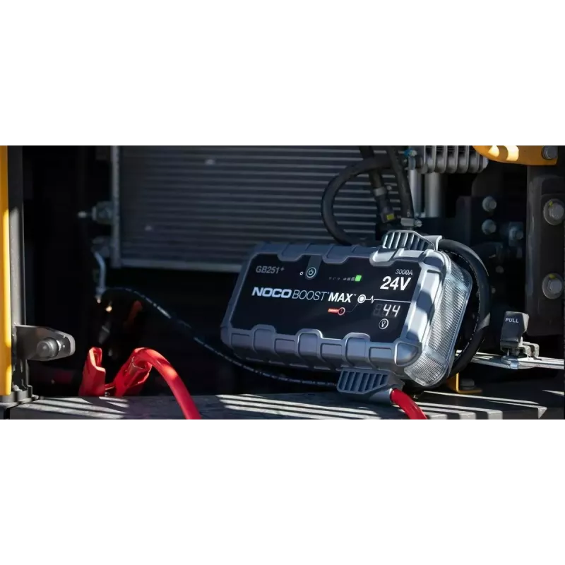 Arrancador NOCO GB251 24V 3000A arrancador portátil de ion-litio para vehículos con sistemas de 24V