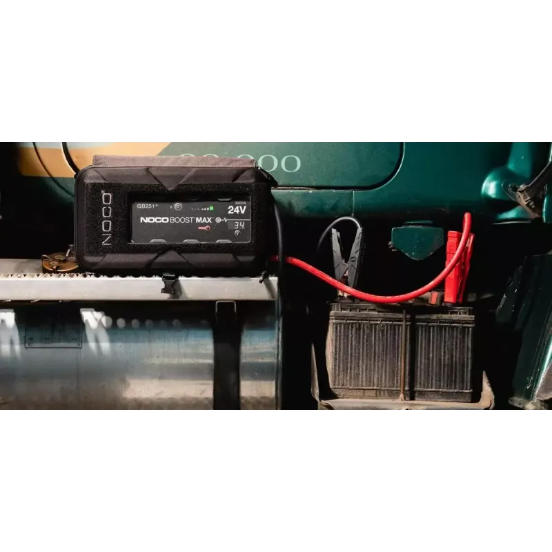 Arrancador NOCO GB251 24V 3000A arrancador portátil de ion-litio para vehículos con sistemas de 24V