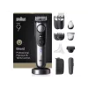 Braun BeardTrimmer 9 BT9560 batería 52 2 cm húmedo y seco negro, gris