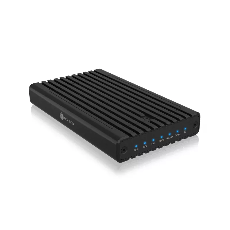Carcasa SSD ICY BOX IB-2817MCL-C31 Negra M.2 Alimentada por USB