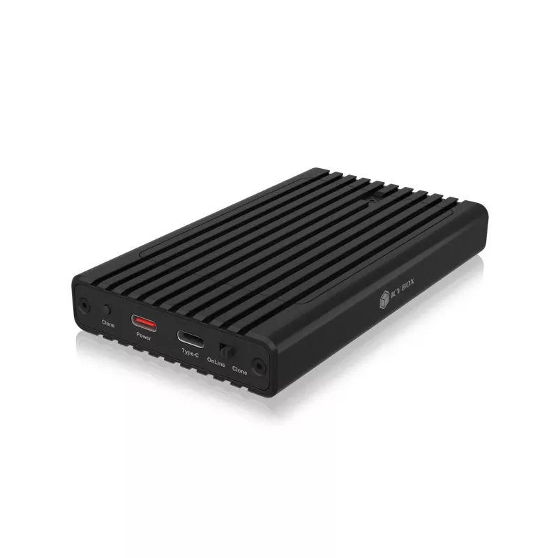 Carcasa SSD ICY BOX IB-2817MCL-C31 Negra M.2 Alimentada por USB