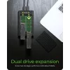 Carcasa SSD ICY BOX IB-2817MCL-C31 Negra M.2 Alimentada por USB