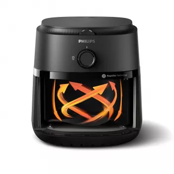 Freidora de aire Philips serie 1000 NA120/00 Individual 4,2 L De pie 1500 W Negra