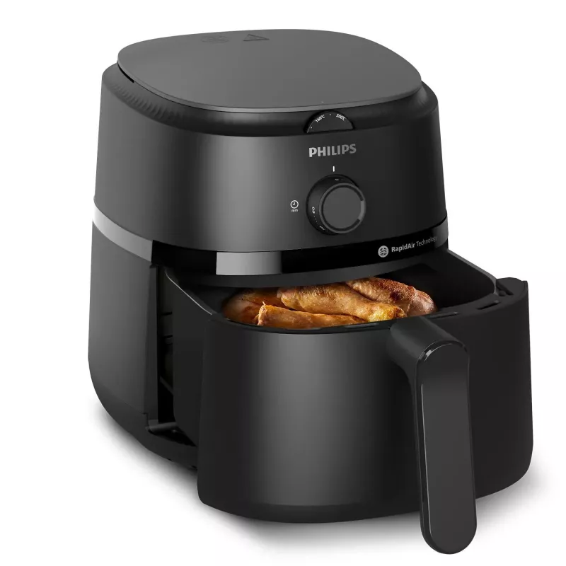 Freidora de aire Philips serie 1000 NA120/00 Individual 4,2 L De pie 1500 W Negra