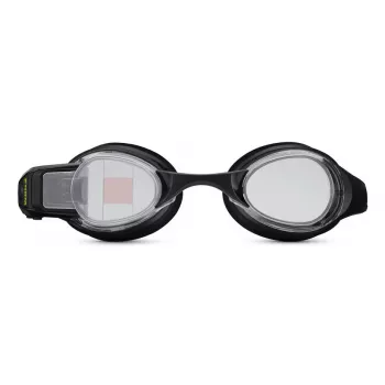 Gafas de natación Form Smart Swim 2 — Unisex, montura negra, lentes negras