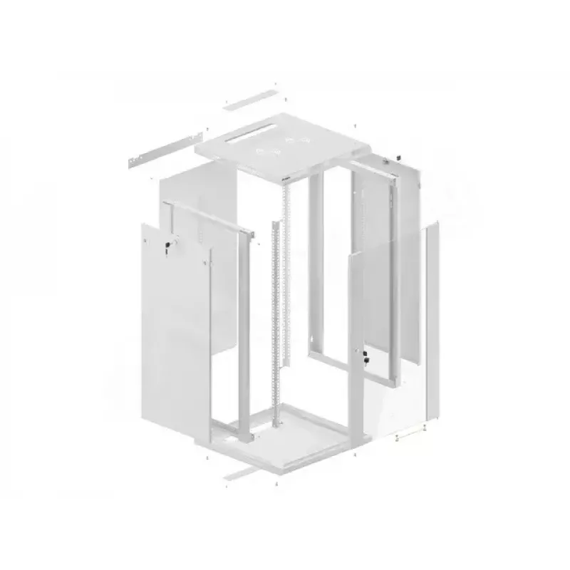 Rack de pared Lanberg WF01-6622-10S