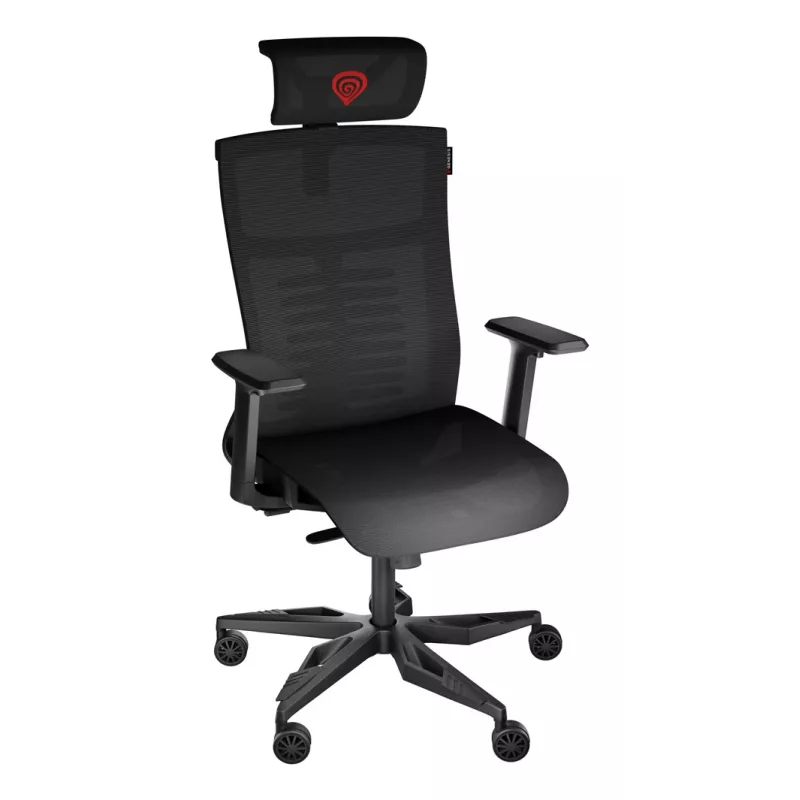 Silla gaming GENESIS Astat 700 asiento de malla negra