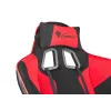 Silla gaming GENESIS SX77 asiento acolchado negro, rojo