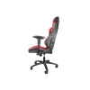 Silla gaming GENESIS SX77 asiento acolchado negro, rojo
