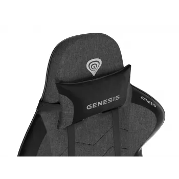Silla gaming GENESIS Nitro 550 G2 asiento acolchado negro, gris