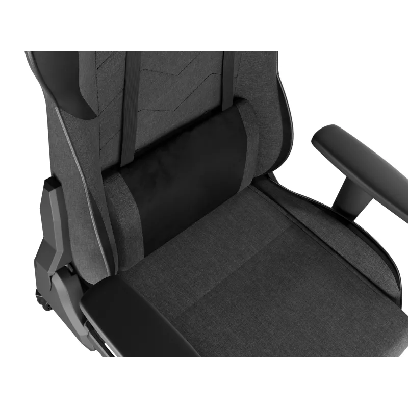 Silla gaming GENESIS Nitro 550 G2 asiento acolchado negro, gris