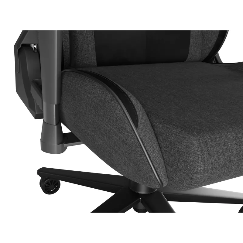 Silla gaming GENESIS Nitro 550 G2 asiento acolchado negro, gris