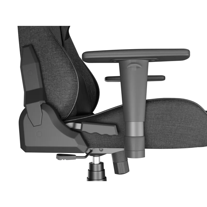 Silla gaming GENESIS Nitro 550 G2 asiento acolchado negro, gris