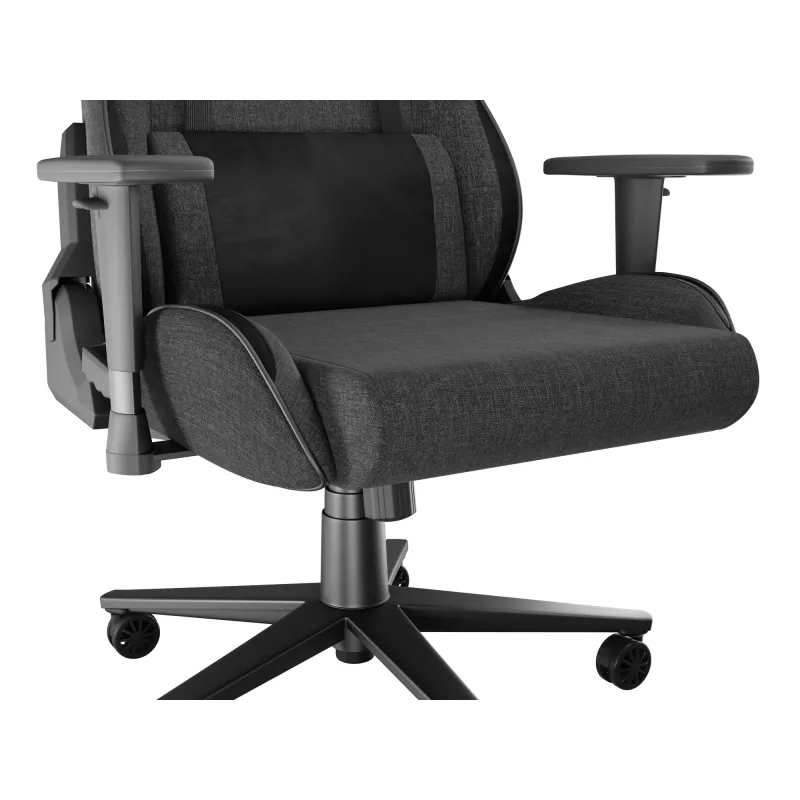 Silla gaming GENESIS Nitro 550 G2 asiento acolchado negro, gris