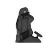 Silla gaming GENESIS Nitro 550 G2 asiento acolchado negro, gris