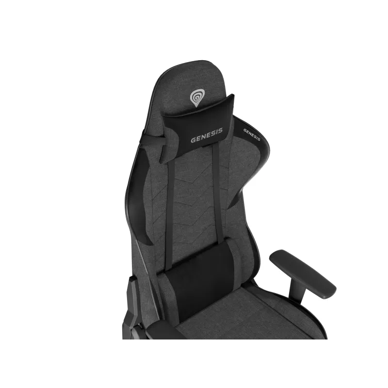 Silla gaming GENESIS Nitro 550 G2 asiento acolchado negro, gris