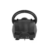 Volante con pedales GENESIS Seaborg 400 negro, plateado USB Nintendo Switch, PC, PlayStation 4, Playstation 3, Xbox 360, Xbox One, Xbox One S, Xbox One X