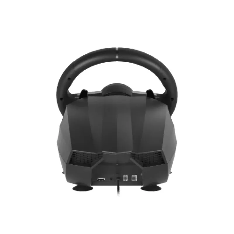 Volante con pedales GENESIS Seaborg 400 negro, plateado USB Nintendo Switch, PC, PlayStation 4, Playstation 3, Xbox 360, Xbox One, Xbox One S, Xbox One X