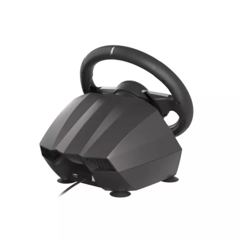 Volante con pedales GENESIS Seaborg 400 negro, plateado USB Nintendo Switch, PC, PlayStation 4, Playstation 3, Xbox 360, Xbox One, Xbox One S, Xbox One X