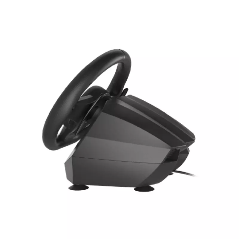 Volante con pedales GENESIS Seaborg 400 negro, plateado USB Nintendo Switch, PC, PlayStation 4, Playstation 3, Xbox 360, Xbox One, Xbox One S, Xbox One X