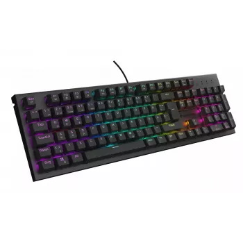 Teclado gaming GENESIS Thor 303 USB QWERTZ alemán negro mecánico RGB