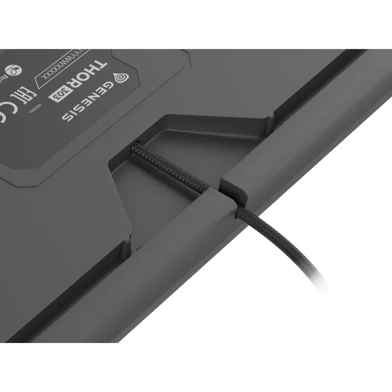Teclado gaming GENESIS Thor 303 USB QWERTZ alemán negro mecánico RGB