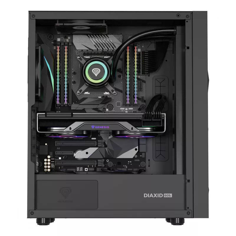 GENESIS Diaxid 605F torre Midi negra
